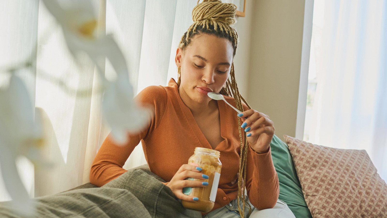 What Happens To Your Hair When You Eat Peanut Butter Every Day - Health Digest