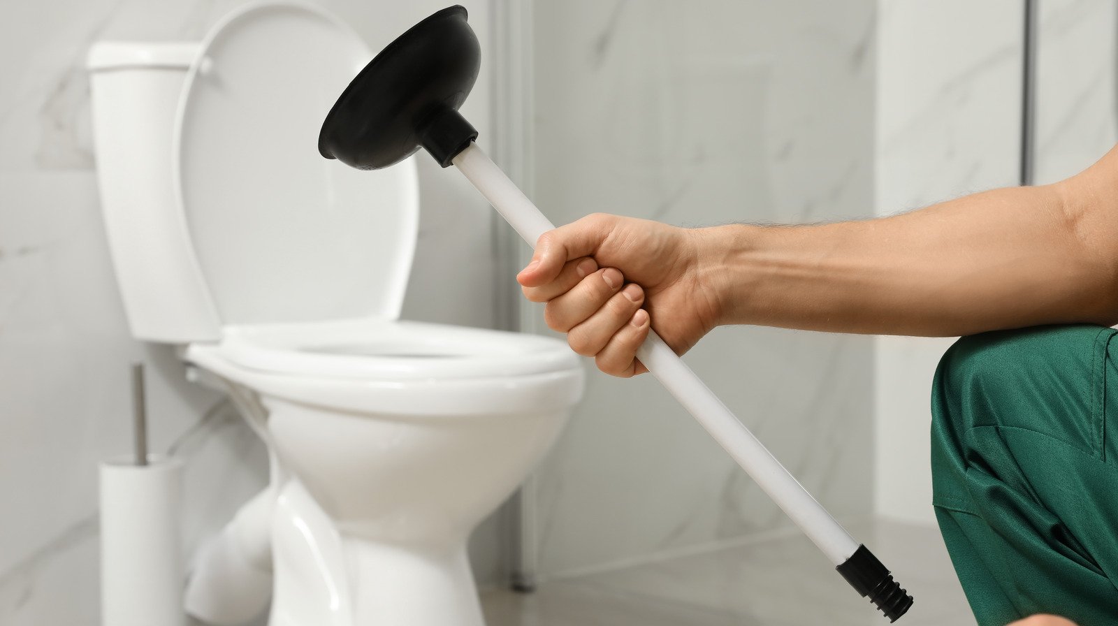 Why It Might Be A Warning Sign When Your Poop Won't Flush - Health Digest